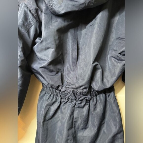 Metropolis by Couloir Navy Blue Hooded Embroidered Ski Snow Winter Suit Size 8 - Picture 13 of 16